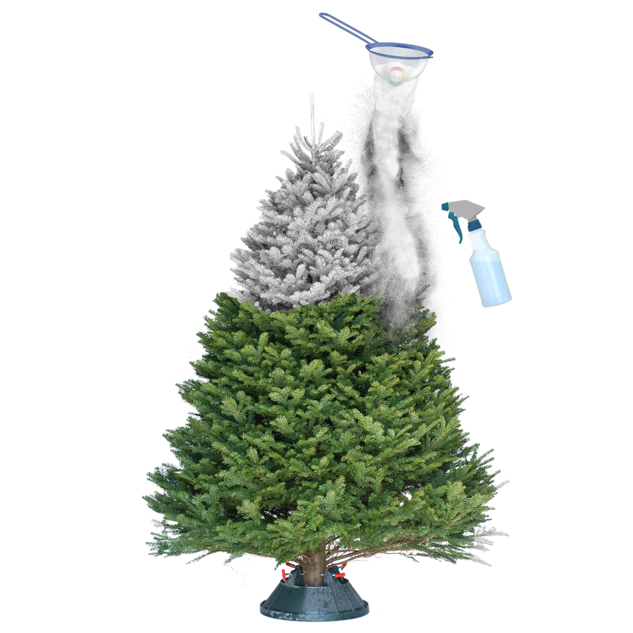 whitesnowtreeandsafe